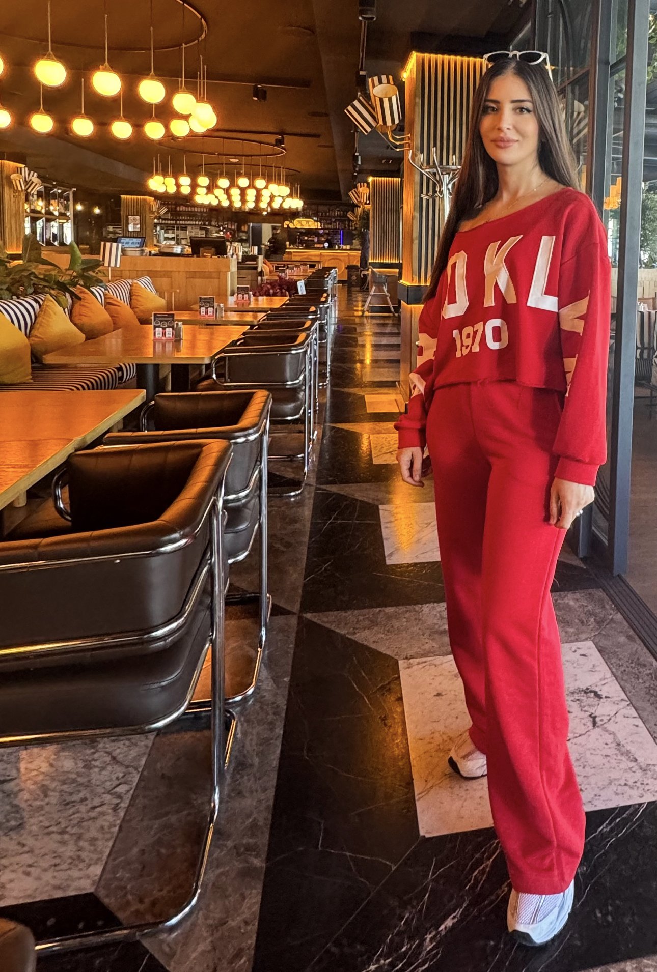 Kırmızı Eşofman Takım