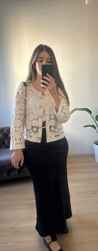 Dantel İşlemeli Ceket